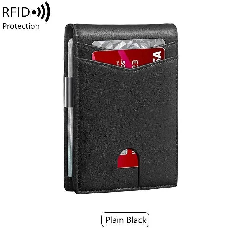 Men’s RFID Blocking Wallet for Dad, Husband, Son – Slim Card Holder Father’s Day Gift