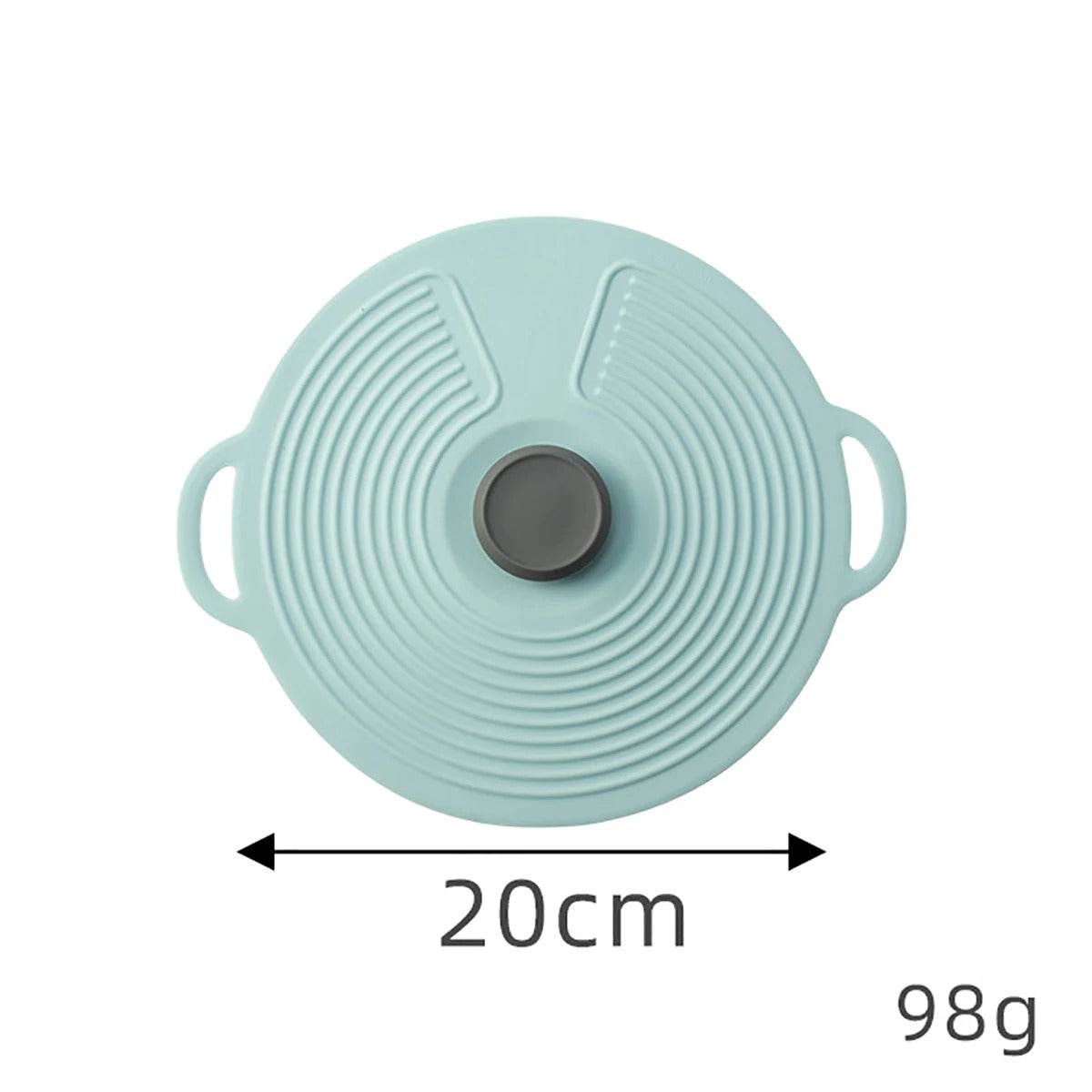 Silicone Fresh-Keeping Anti-Spill Lid – Leak-Proof, Dust-Proof, Reusable Food & Pot Cover for Kitchen Use