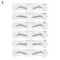 Reusable Eyebrow Stencil Kit – Brow Shaping & Styling Guide with Soft Ruler | Makeup Tool for Precise Grooming & Definition