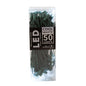 50-Light Cool White Nostalgic LED Green Wire Light Set