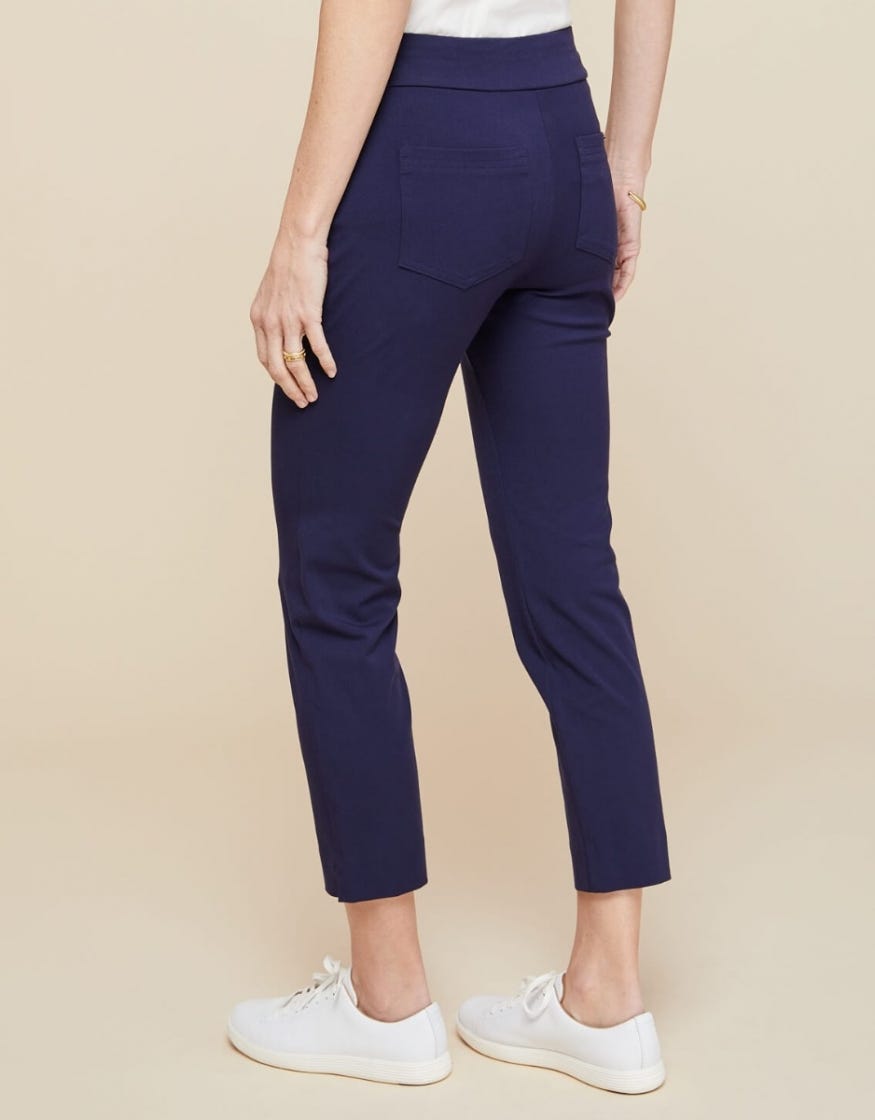 Maren Pull-On Pant - Navy
