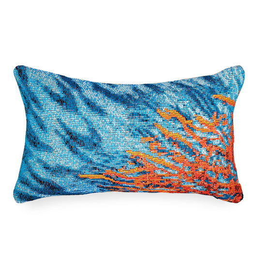 Marina Coral Indoor/Outdoor Pillow