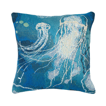 Marina Jelly Fish Indoor/Outdoor Pillow Bloom