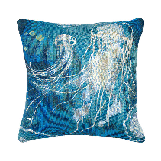 Marina Jelly Fish Indoor/Outdoor Pillow Bloom