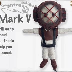 Mark V String Doll Keychain