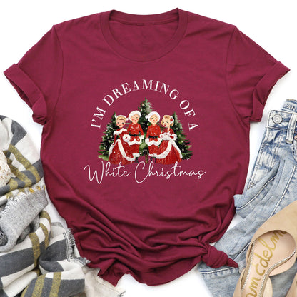 I'm Dreaming Of A White Christmas Movie, Super Soft Tshirt, Classic, Musical