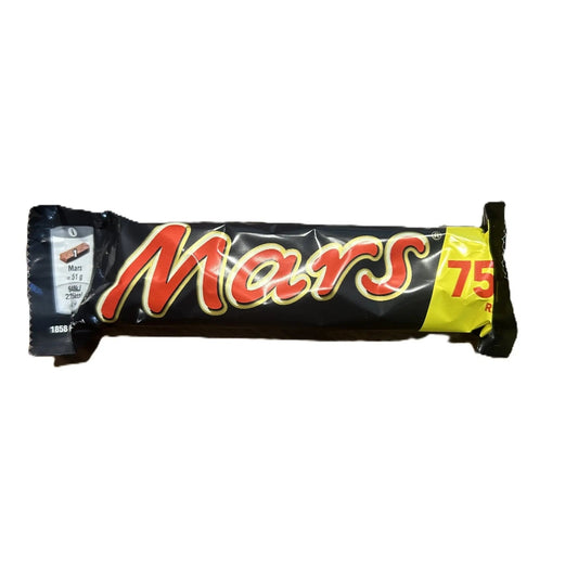 Mars Bar – Classic Chocolate & Caramel Candy Bar 58g (France) Best By 20-July-2025