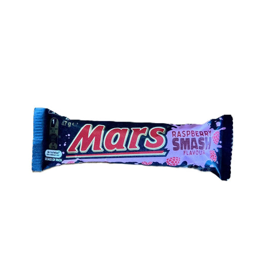 Mars Raspberry Smash – Raspberry & Chocolate Flavored Candy Bar 48g (Australia)
