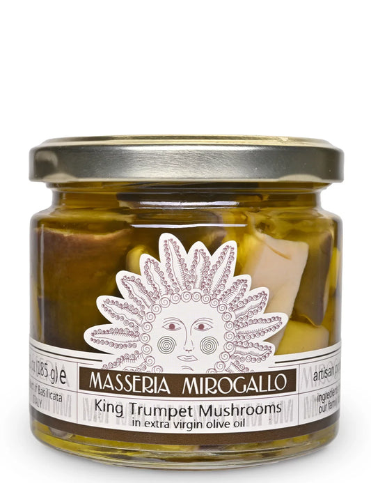 King Trumpet Mushrooms Produced by: Masseria Mirogallo in Basilicata, Italy