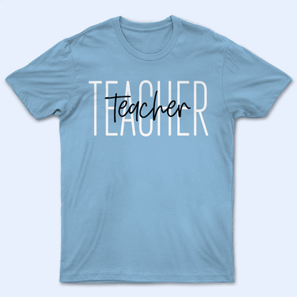 Matching Team Shirt  - Personalized Custom T Shirt - Birthday, Loving, Funny Gift for Teacher, Kindergarten, Preschool, Pre K, Paraprofessional