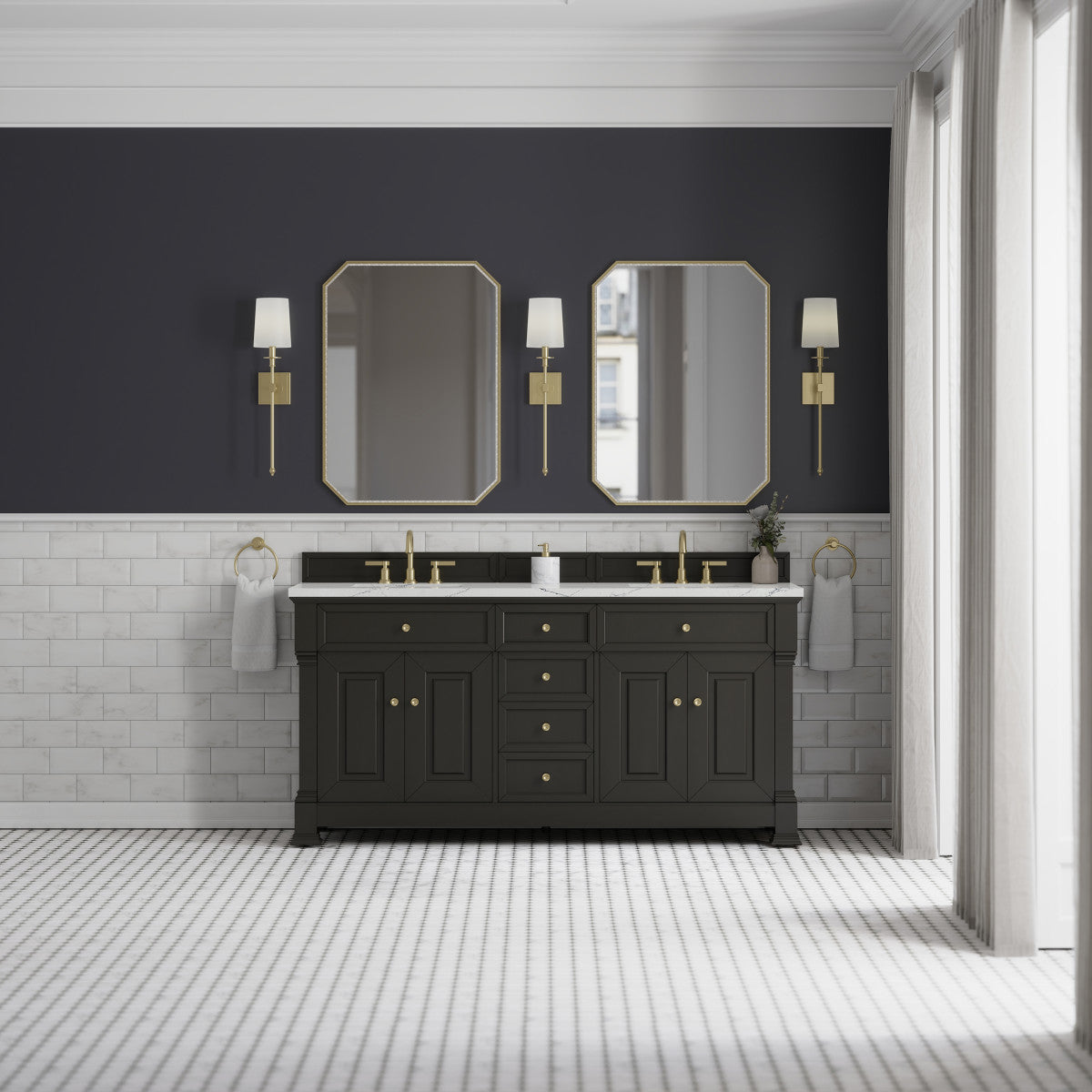 Brookfield 72" Double Vanity