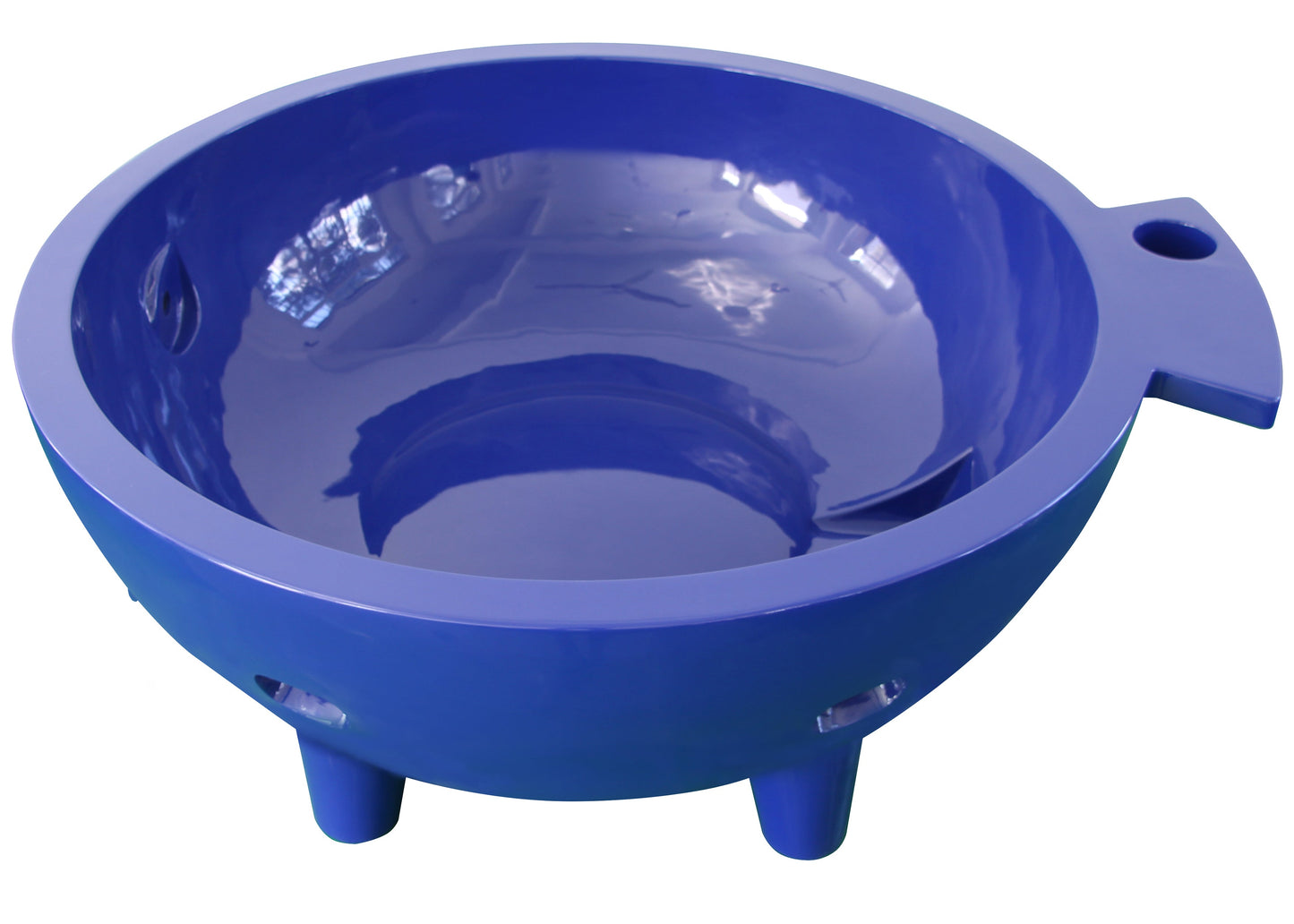 ALFI brand FireHotTub FireHotTub The Round Fire Burning Portable Outdoor Hot Bath Tub