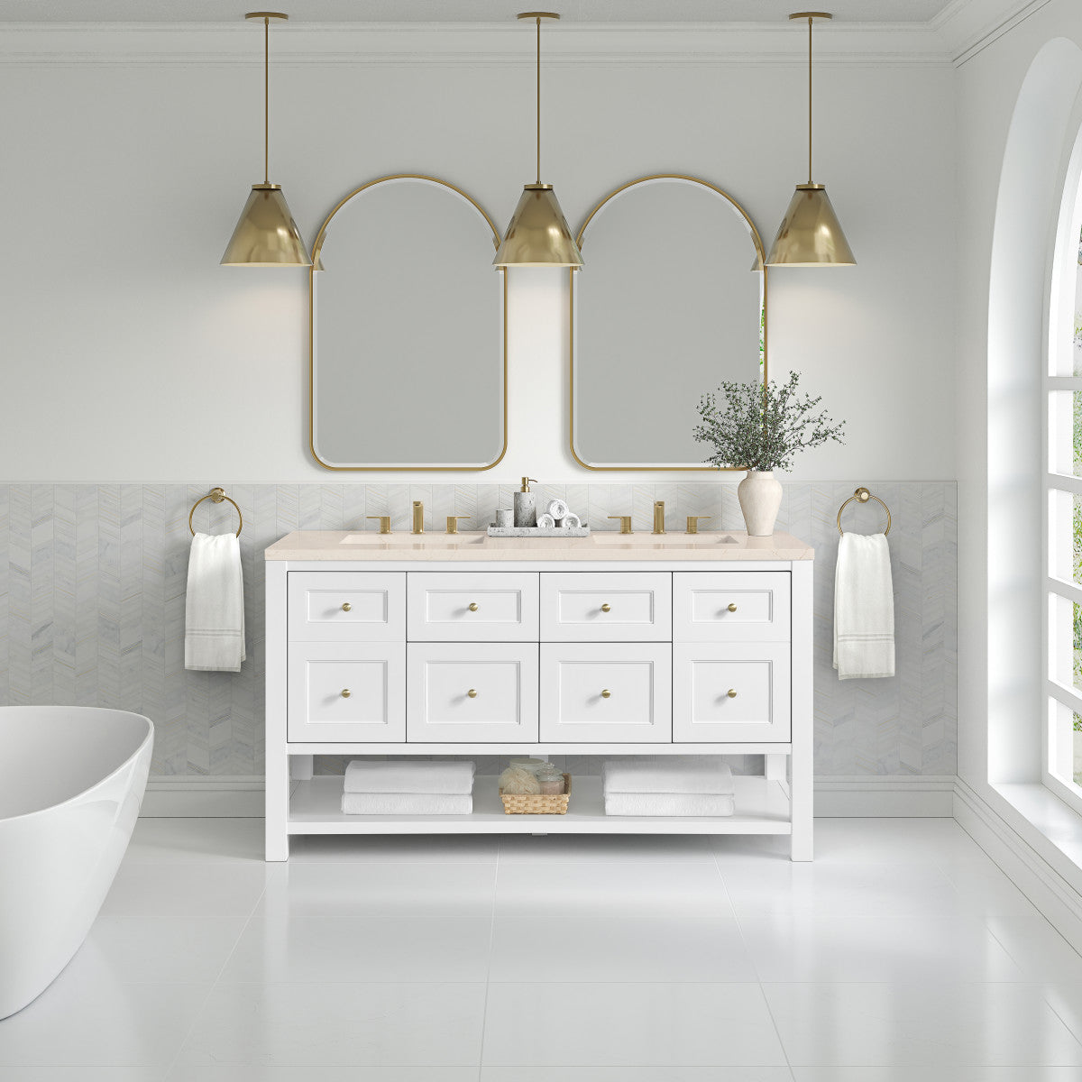 Breckenridge 60" Double Vanity