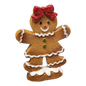 Gingerbread Cookie Figurine - Girl