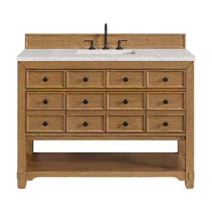 Malibu 48" Single Vanity, Amber Birch