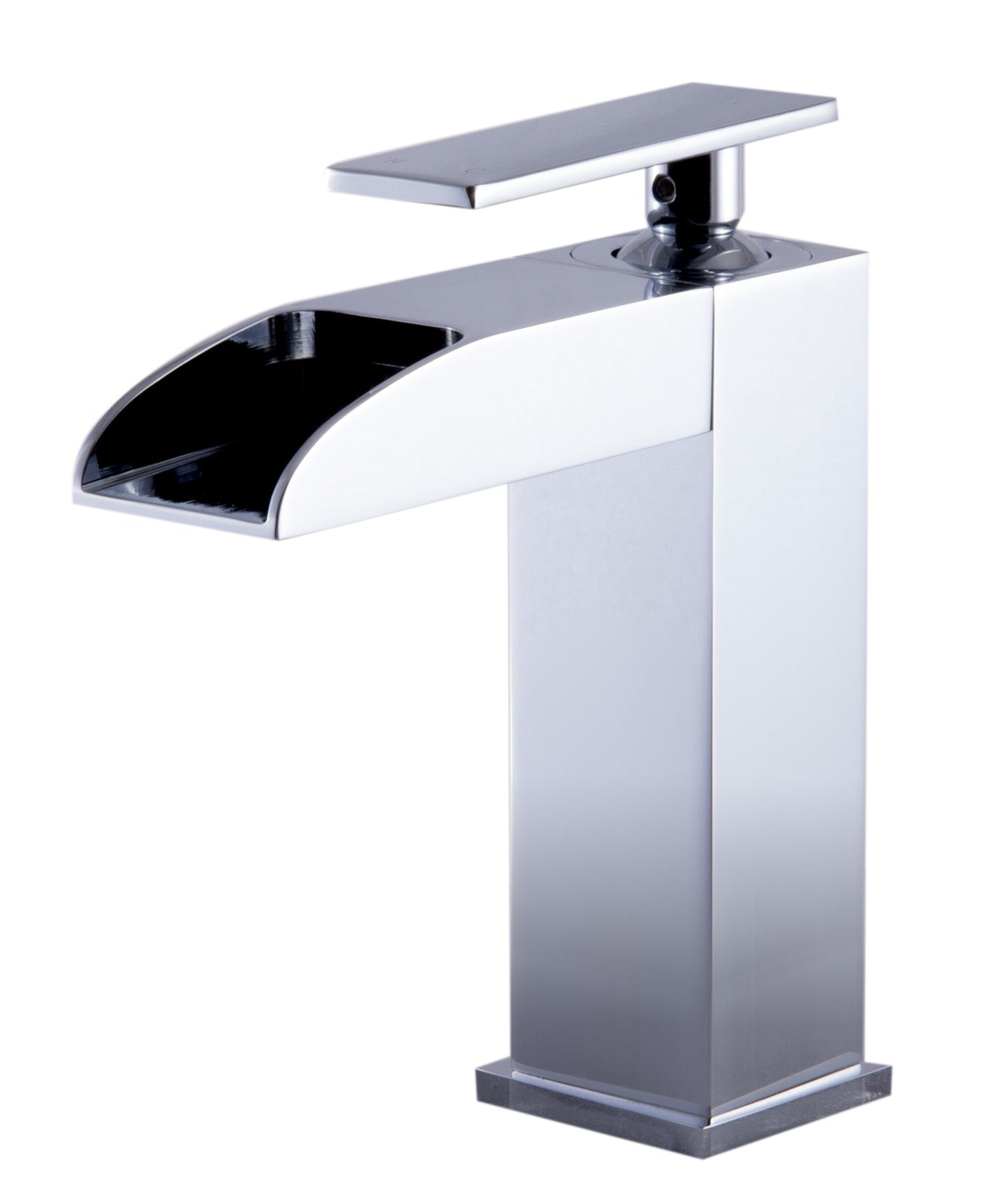 ALFI brand AB1598 ASingle Hole Waterfall Bathroom Faucet