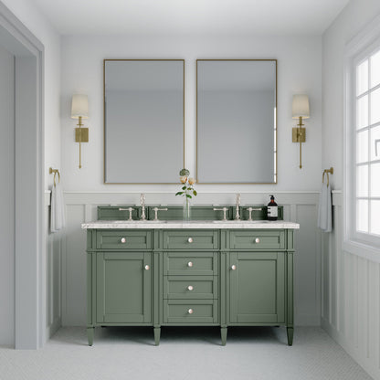 Brittany 60" Double Vanity Cabinet