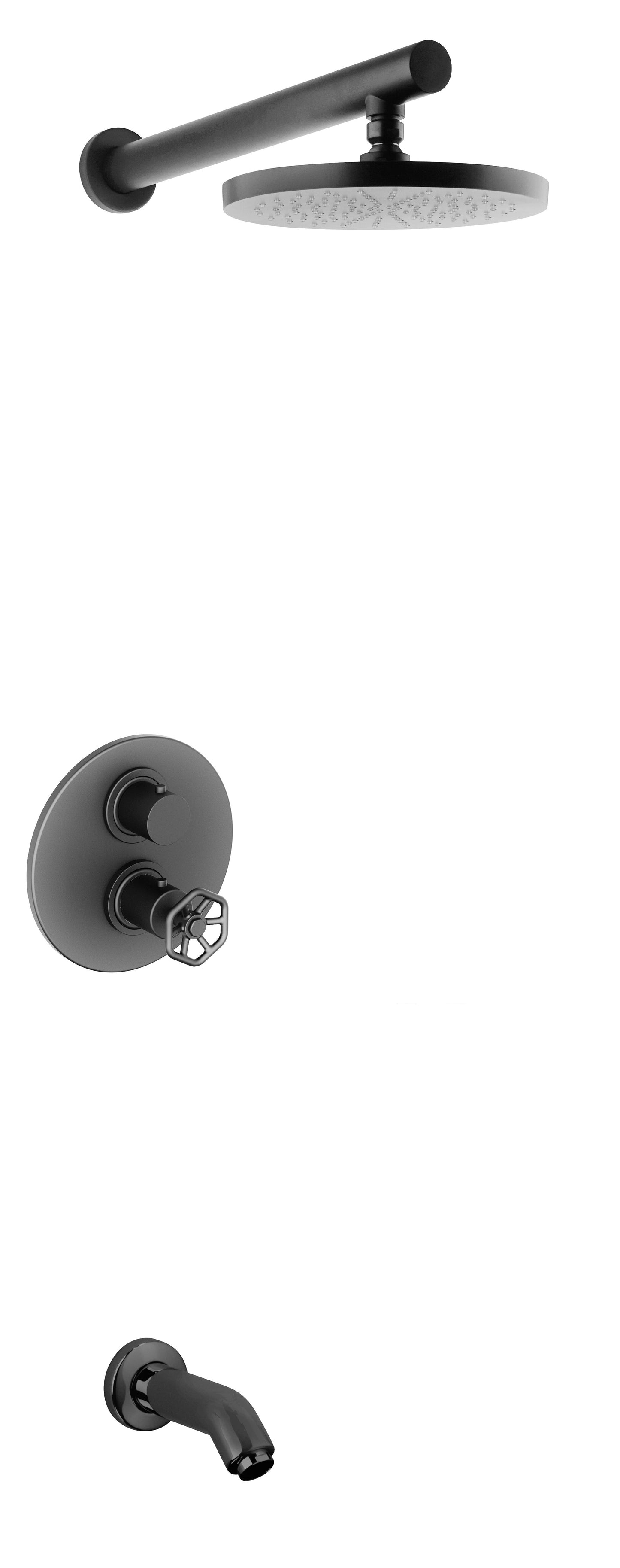Lucia-Kit-2-PW Trim 691 Thermostatic 1/2"