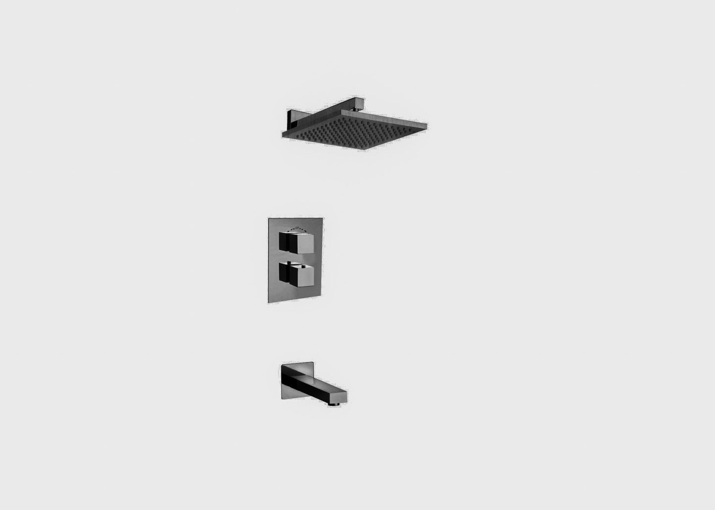 Quadro-Kit-2-PW Trim 691 Thermostatic 1/2"