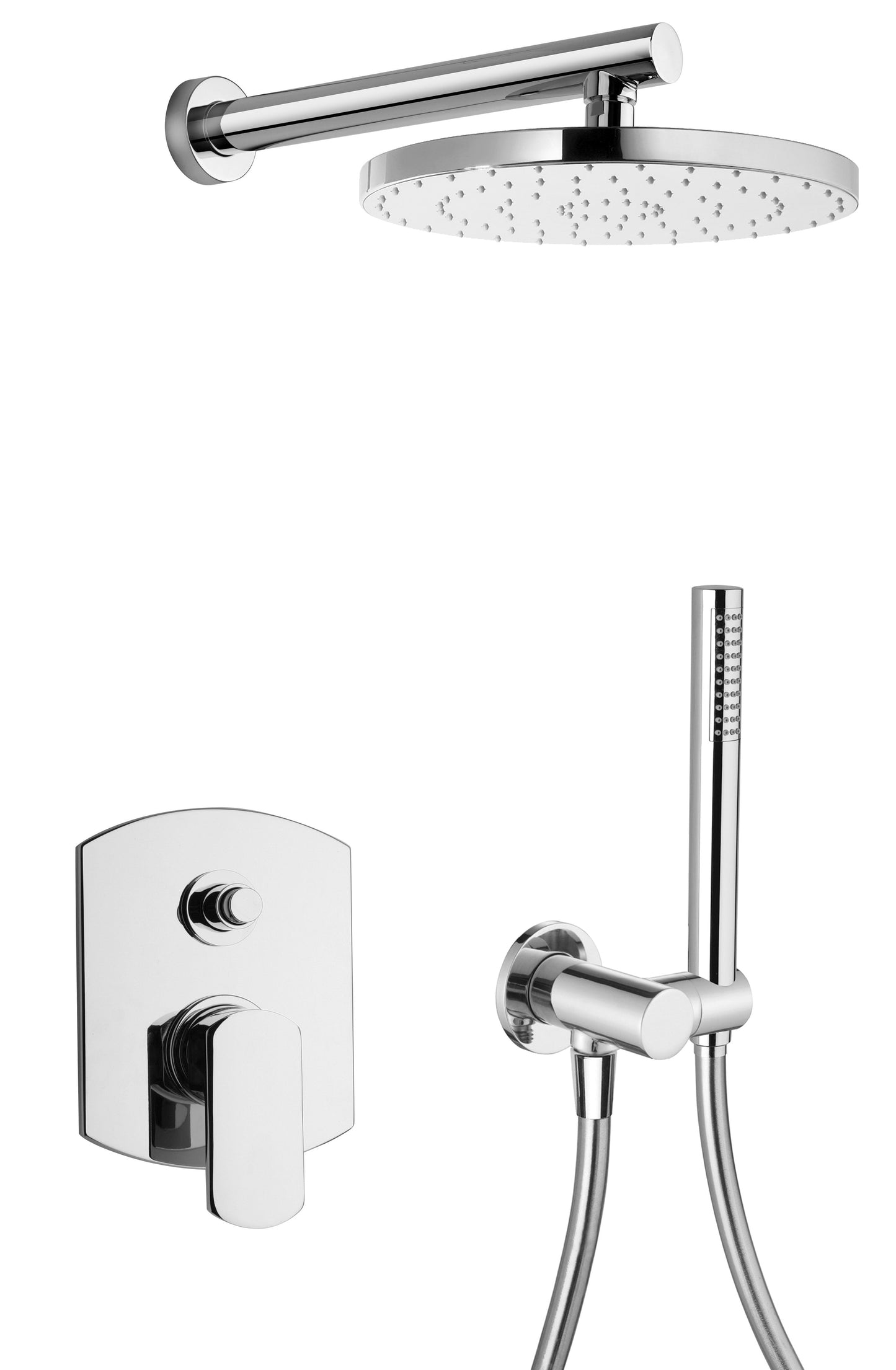 Novello-Kit-5-CR Trim 788 Pressure Balance 1/2" w/Diverter