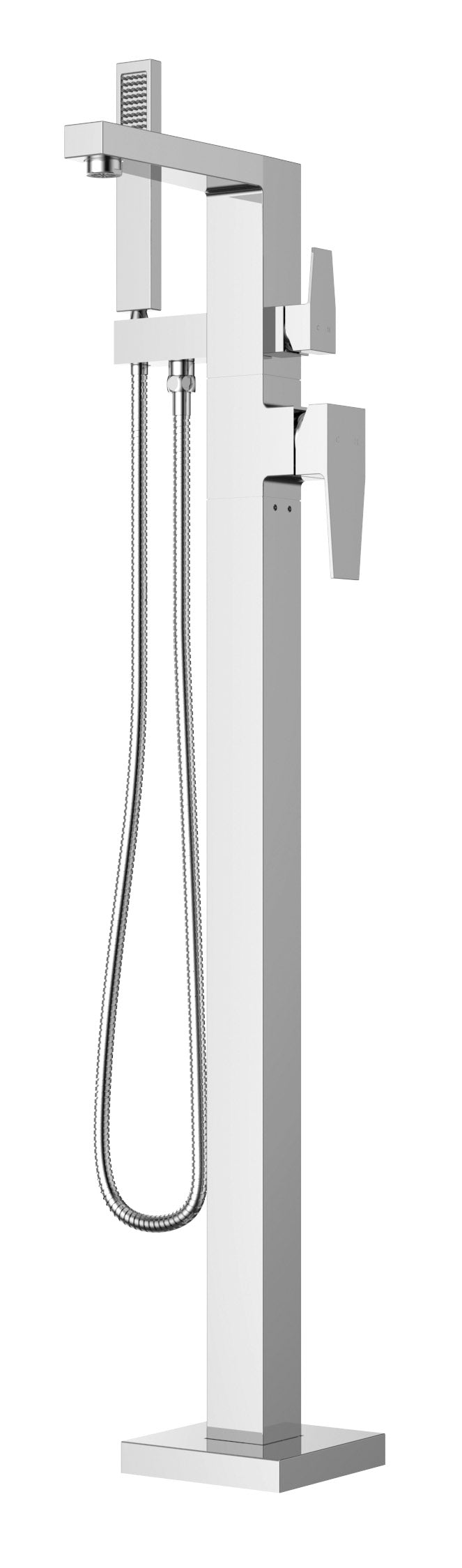 QUCR136 Faucets-Floor Mount Tub Filler