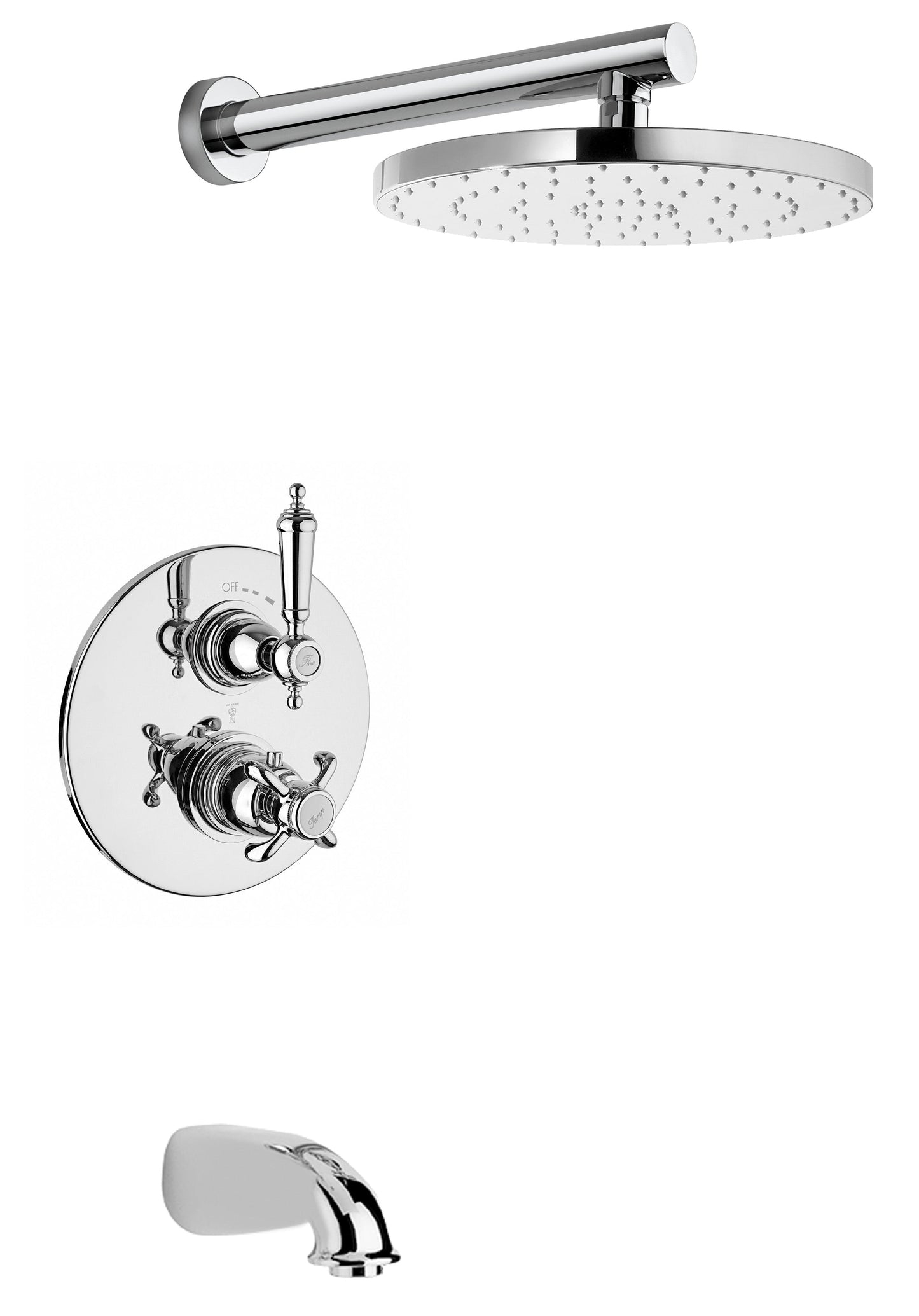 Ornellaia-Kit-2-CR Trim 691 Thermostatic 1/2"