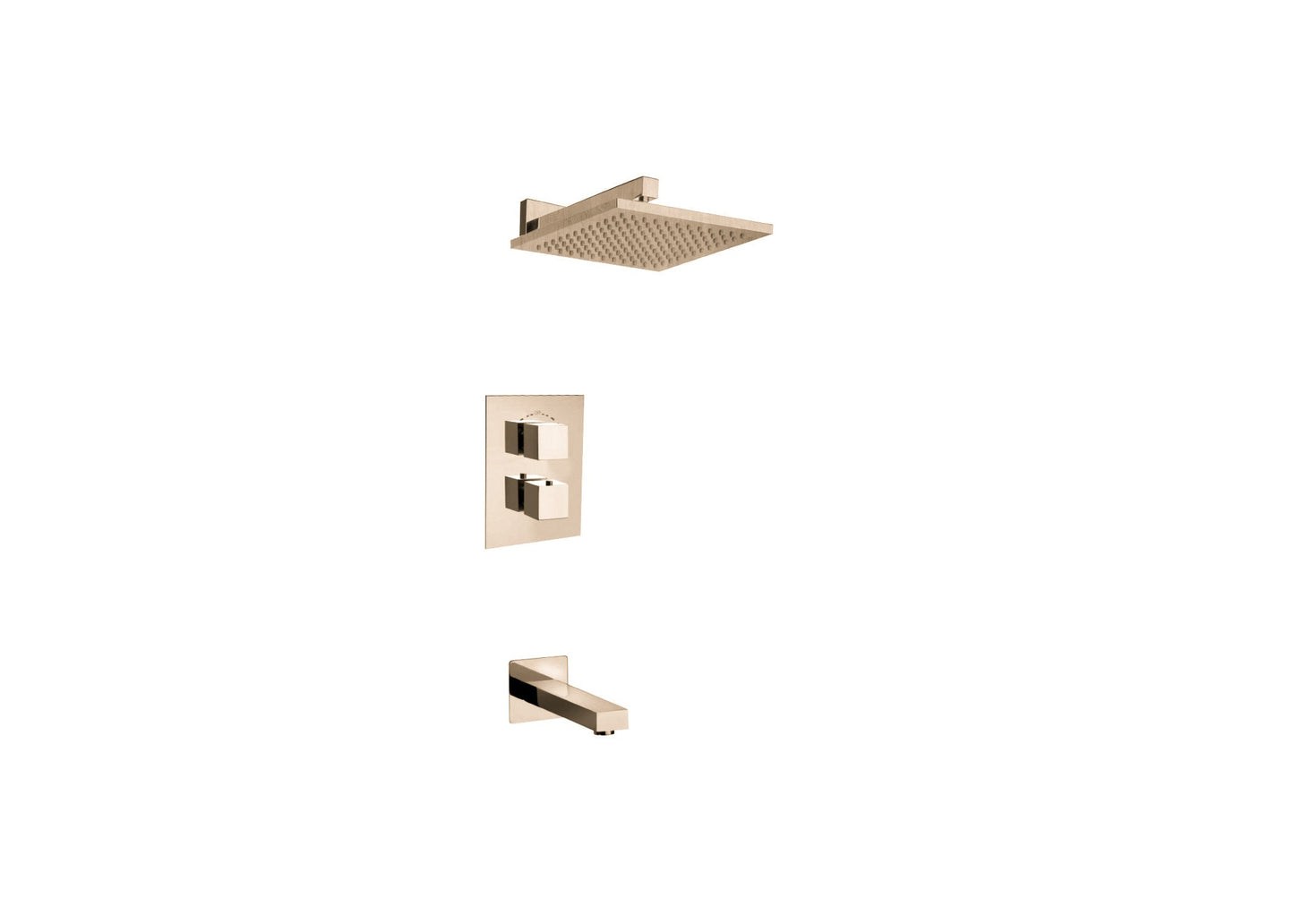 Quadro-Kit-2-OK Trim 691 Thermostatic 1/2"