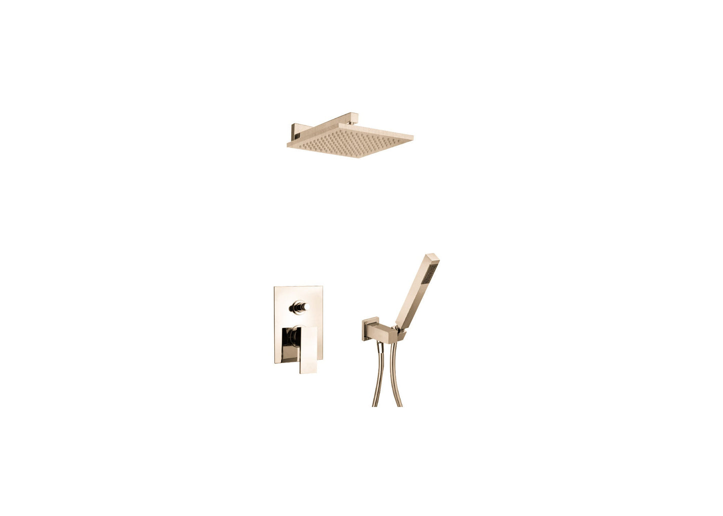Quadro-Kit-5-OK Trim 788 Pressure Balance 1/2" w/Diverter