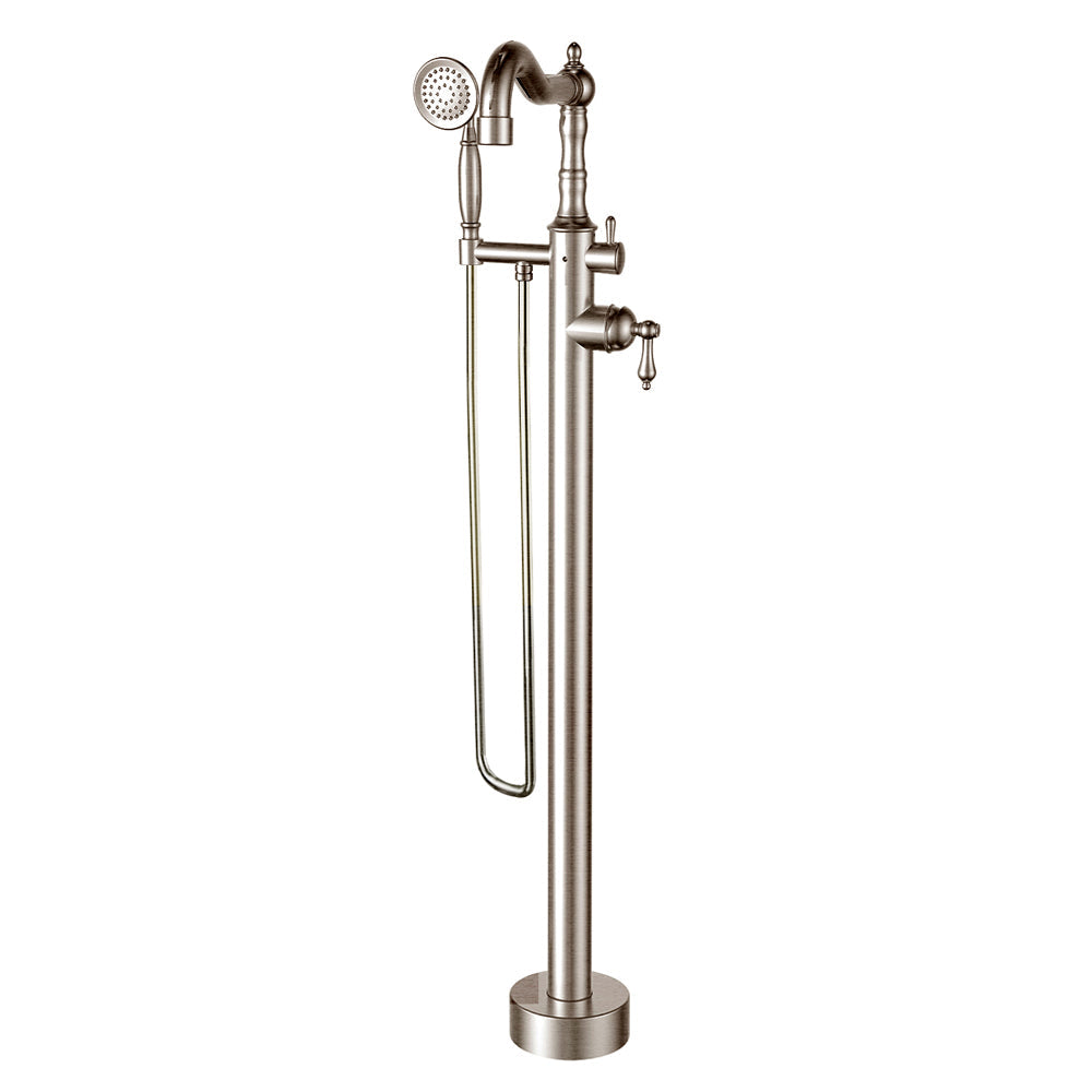 87PW136 Faucets-Floor Mount Tub Filler