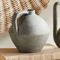 Mediterranean Terracotta Amphora Style Decorative Vase