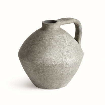 Mediterranean Terracotta Amphora Style Decorative Vase
