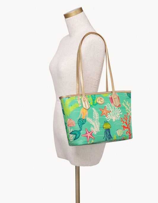 Medium Tote - Golden Mermaid