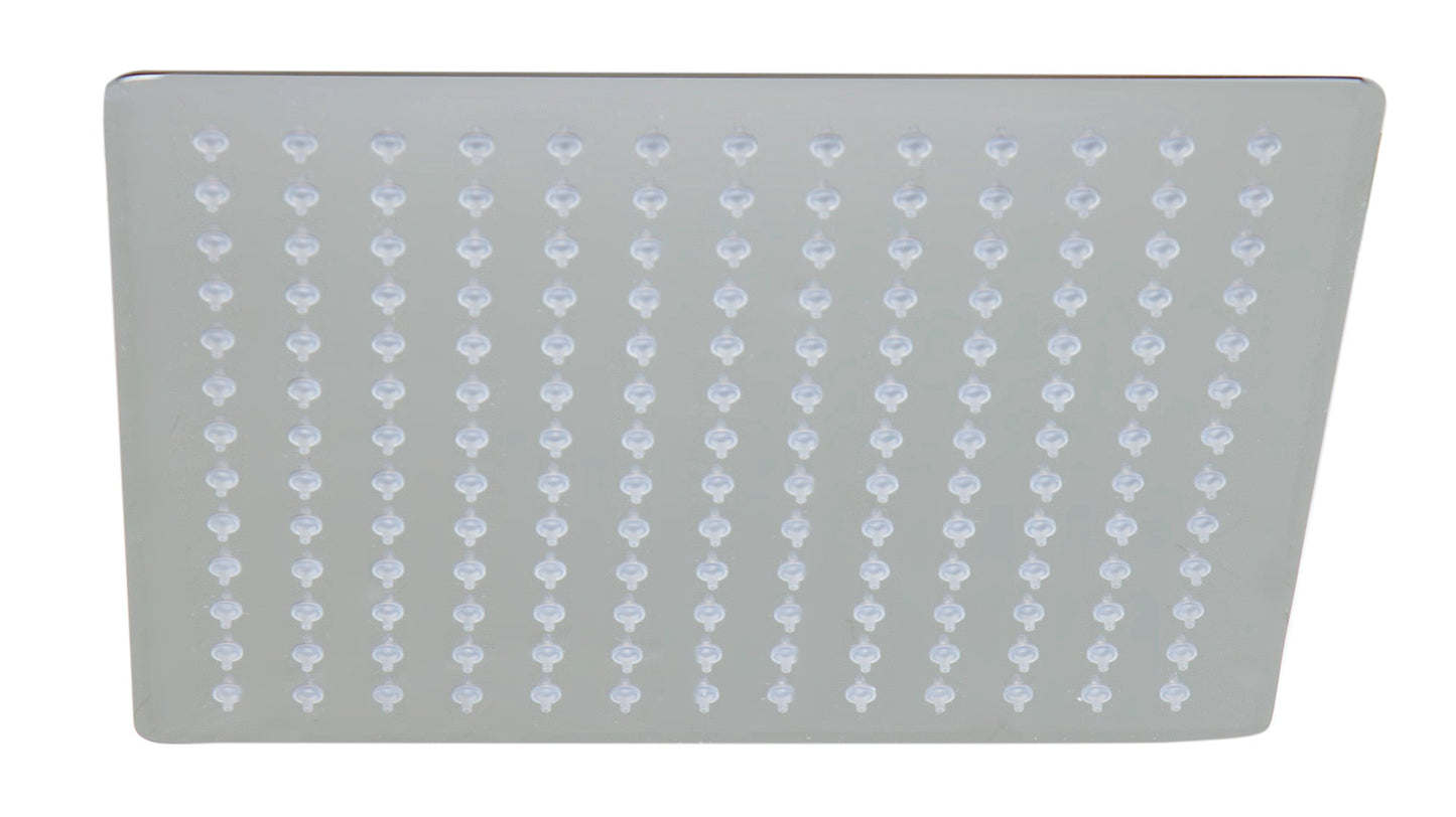 ALFI brand RAIN12S 12" Square Ultra-Thin Rain Shower Head