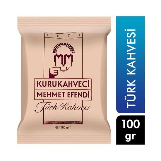 Mehmet Efendi Turkish Coffee 100g - Rich Flavorful Ground Coffee from Turkey