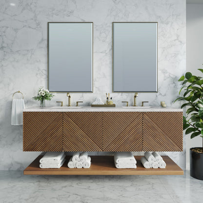 Marcello 72" Double Vanity Cabinet