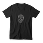 Rhinestone Fancy Skeleton Tee Shirt Crew Neck, V Neck, Long Sleeve