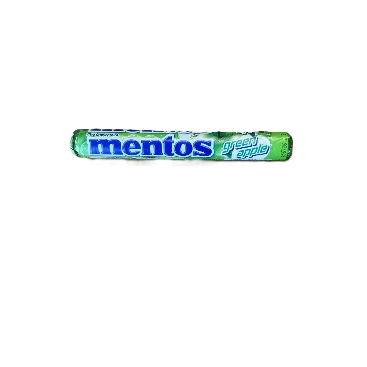 Mentos Green Apple Roll – Chewy Mint Candy 38g (Brazil)