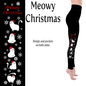 Meowy Cat Handmade Leggings with Pockets