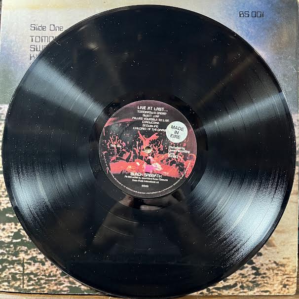 Live At Last (VINYL) | Excellent+ (EX+) Excellent+ (EX+)