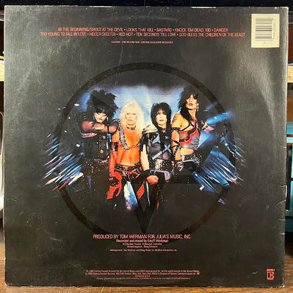 Shout At The Devil (VINYL) | Excellent (EX) Very Good (VG)