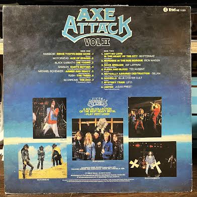Axe Attack Vol II (VINYL) | Excellent (EX) Very Good Plus (VG+)