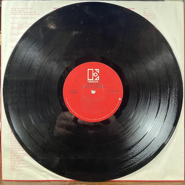 Shout At The Devil (VINYL) | Excellent (EX) Very Good (VG)