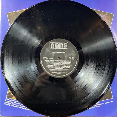 Live And Heavy (VINYL) | Near Mint (NM or M-) Near Mint (NM or M-)