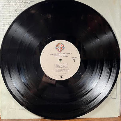 Never Say Die! (VINYL) | Near Mint (NM or M-) Excellent+ (EX+)