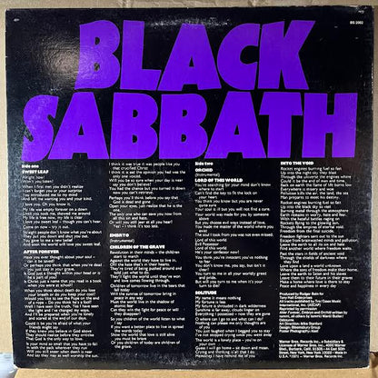 Master Of Reality (VINYL) | Near Mint (NM or M-) Excellent (EX)