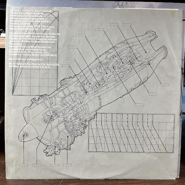 Never Say Die! (VINYL) | Near Mint (NM or M-) Excellent+ (EX+)