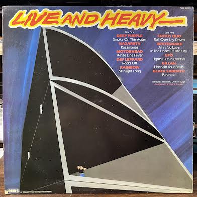 Live And Heavy (VINYL) | Near Mint (NM or M-) Near Mint (NM or M-)