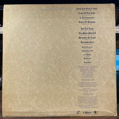 Long Live Rock 'N' Roll (VINYL) | Near Mint (NM or M-) Excellent (EX)