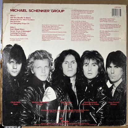 MSG (VINYL) | Very Good Plus Plus (VG++) Very Good (VG)