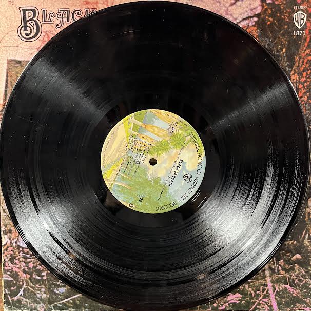 Black Sabbath (VINYL) | Very Good Plus (VG+) Very Good Plus (VG+)